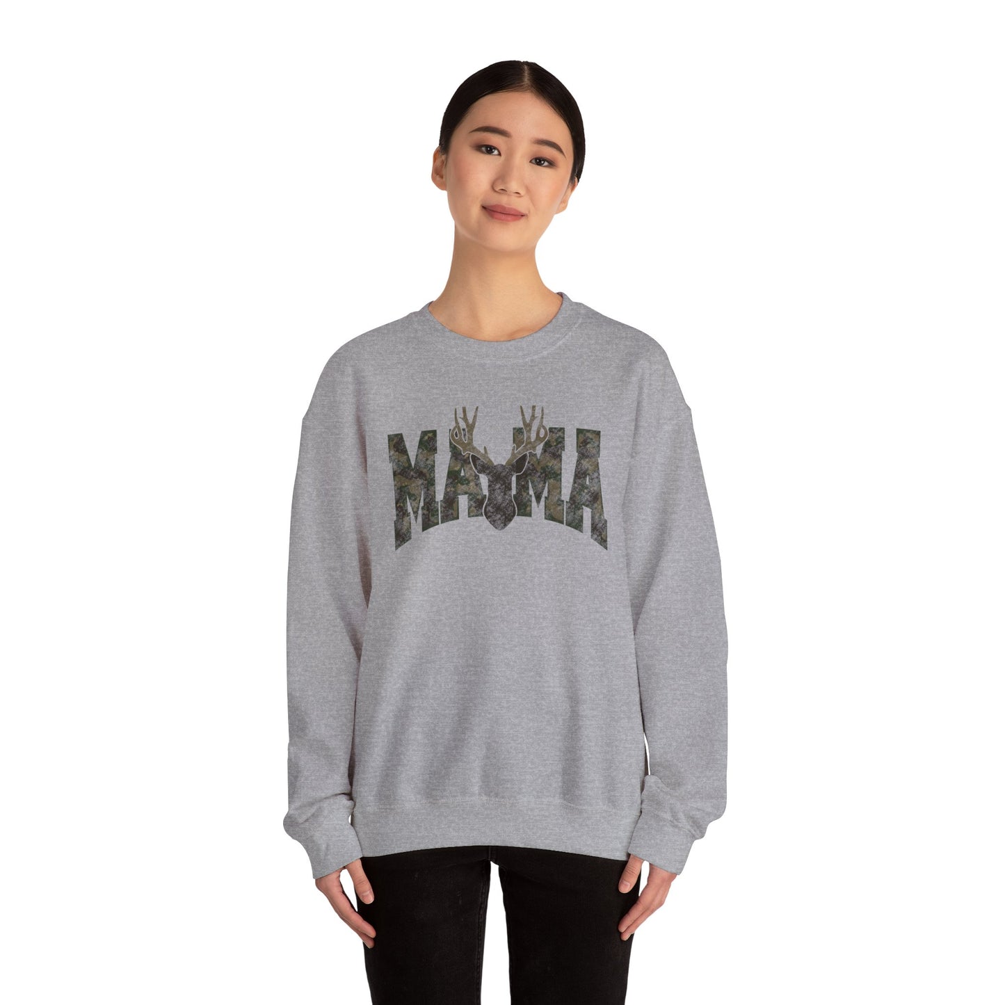 Camo Mama Crewneck Sweatshirt