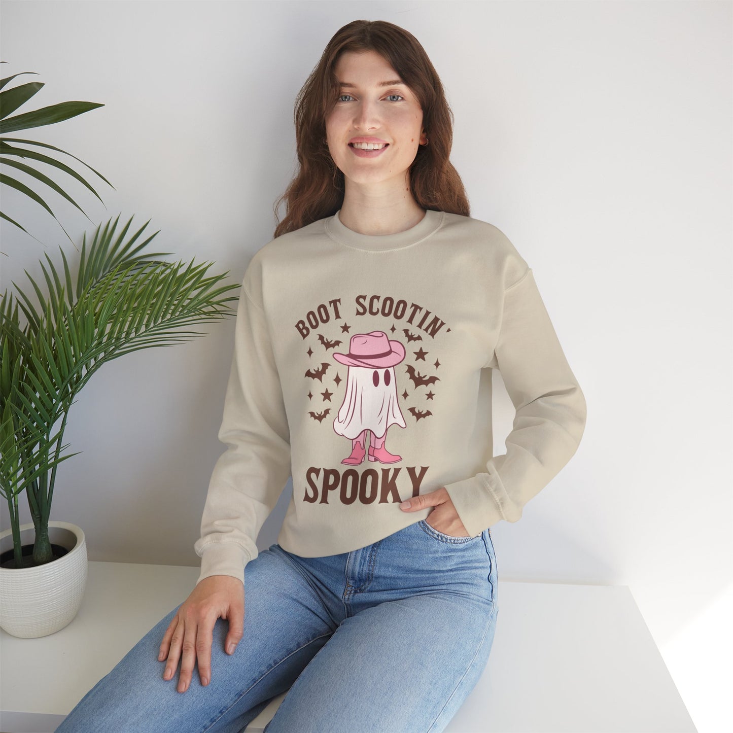Boot Scootin' Spooky Crewneck