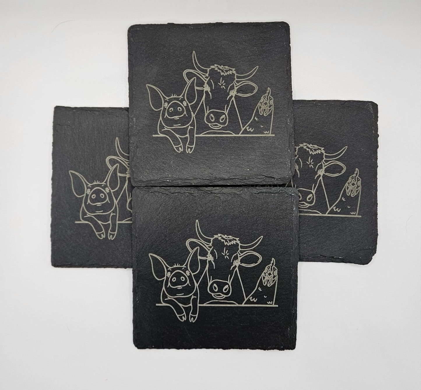 Farm Animal Coasters