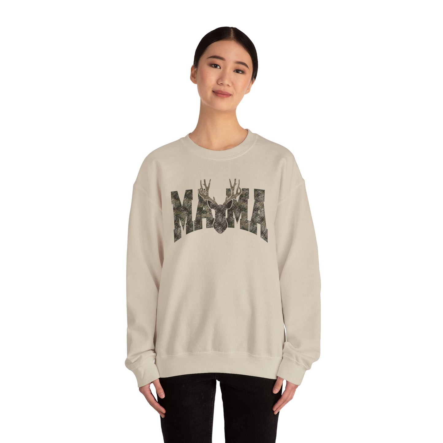 Camo Mama Crewneck Sweatshirt