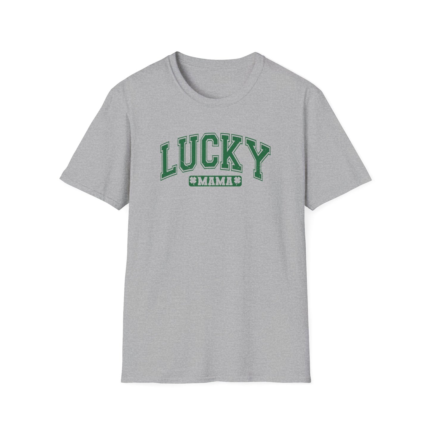 Lucky Mama T-Shirt - Unisex Softstyle Tee Shirt