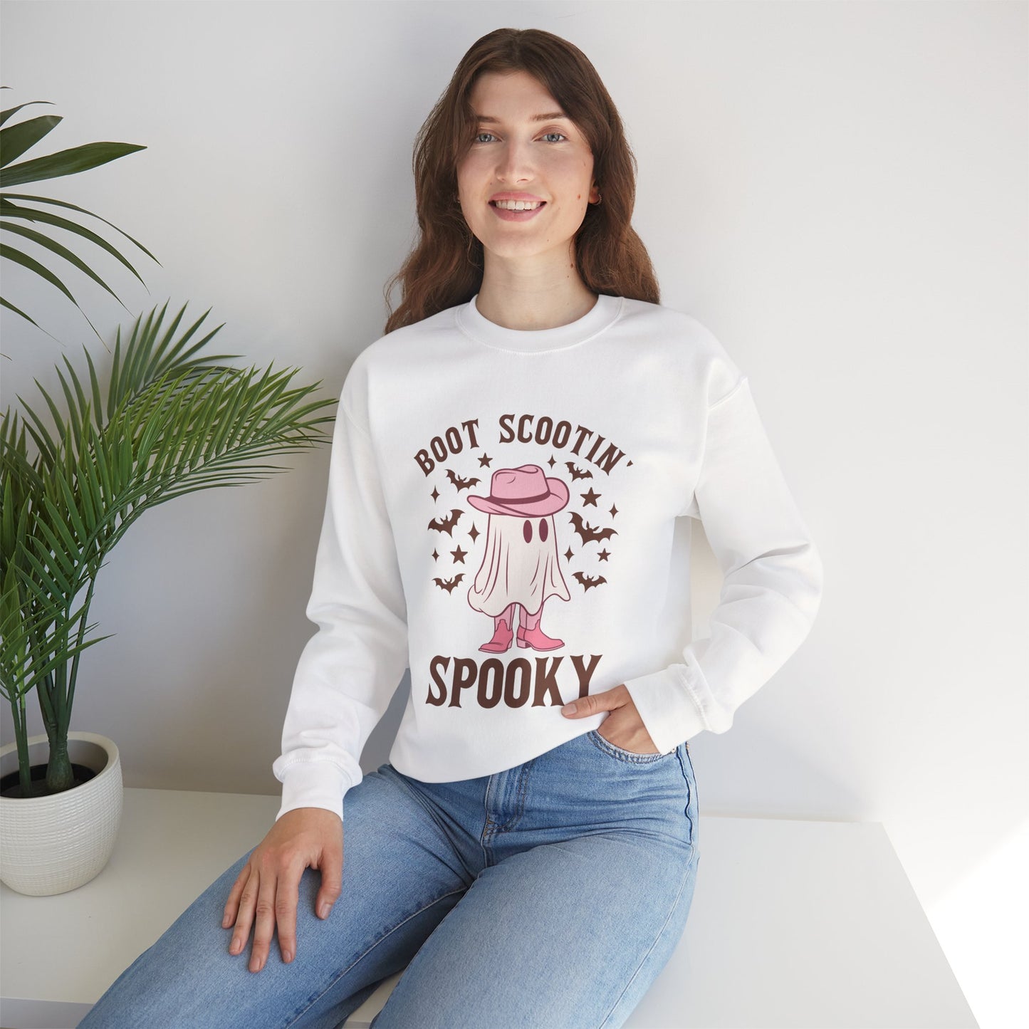 Boot Scootin' Spooky Crewneck