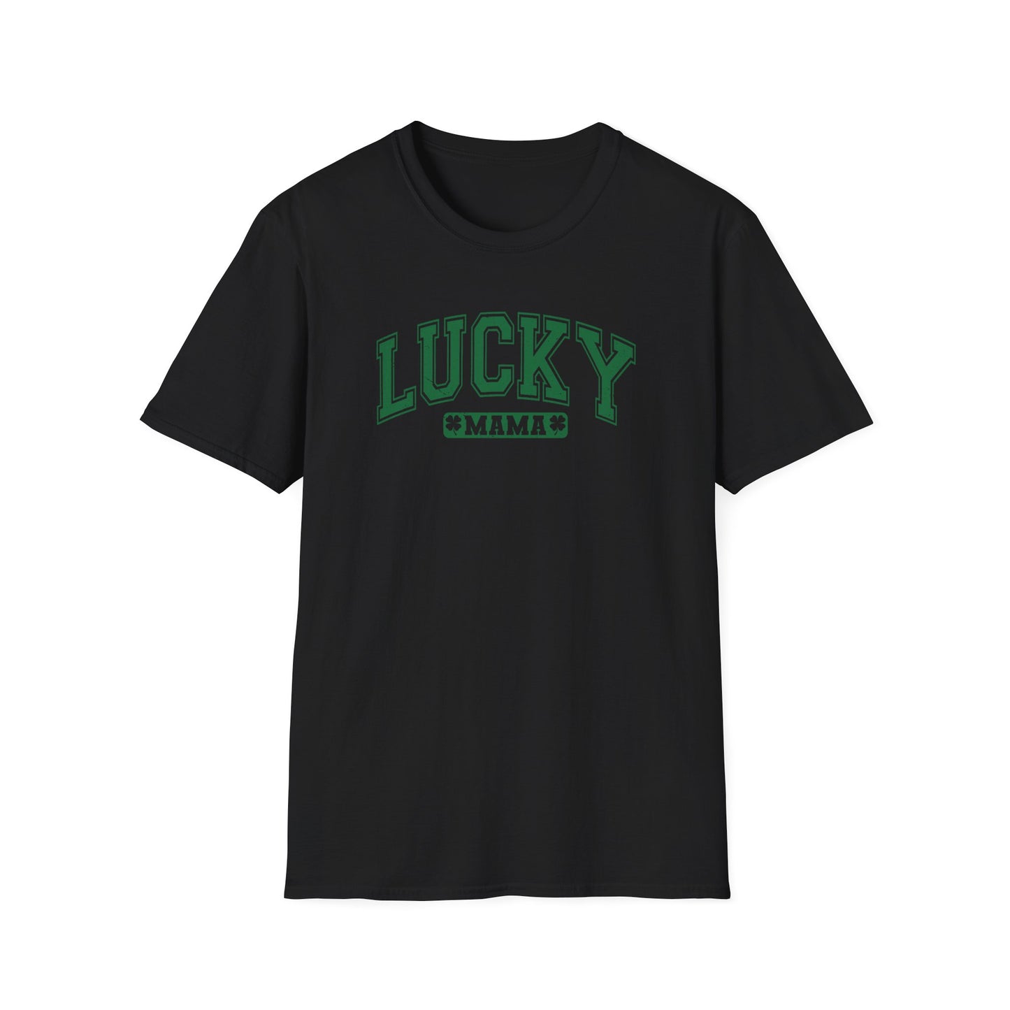 Lucky Mama T-Shirt - Unisex Softstyle Tee Shirt