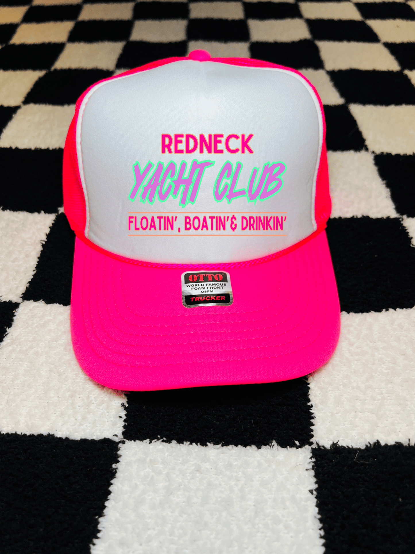 Redneck Yaht Club Trucker hat